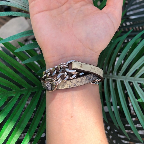 COPY - COACH leather double wrap bracelet. Rare! - Picture 4 of 8